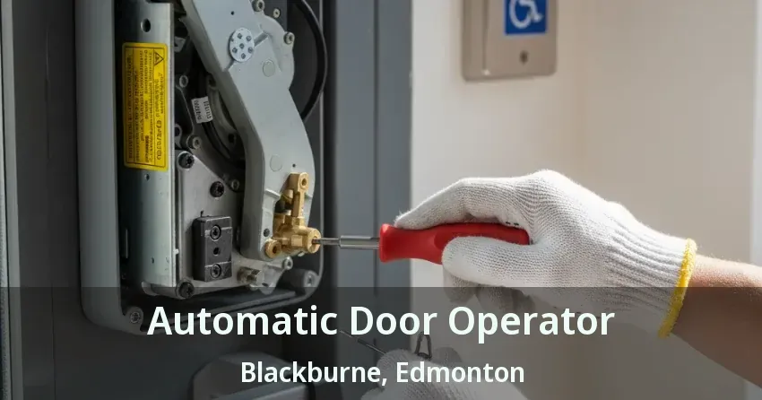 Automatic Door Operator Blackburne, Edmonton - AB