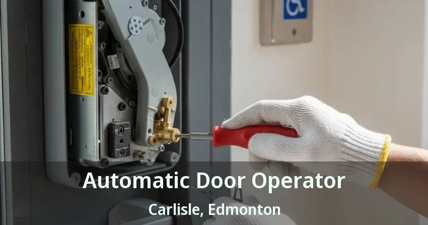 Automatic Door Operator Carlisle, Edmonton - AB