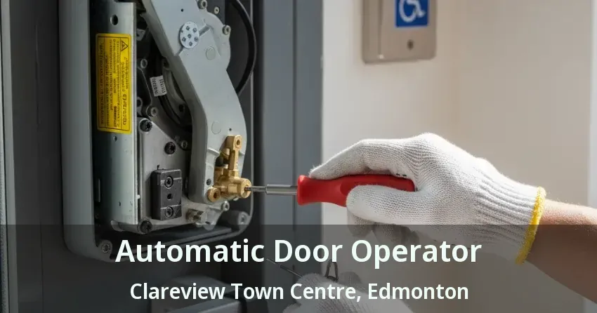 Automatic Door Operator Clareview Town Centre, Edmonton - AB
