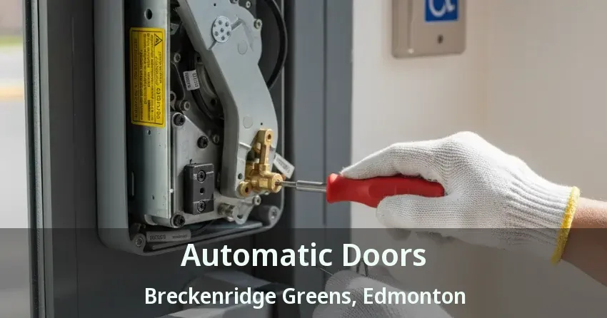 Automatic Doors Breckenridge Greens, Edmonton - AB
