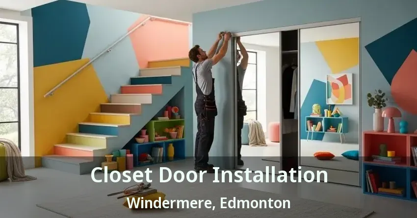 Closet Door Installation Windermere, Edmonton - AB