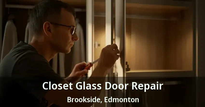 Closet Glass Door Repair Brookside, Edmonton - AB