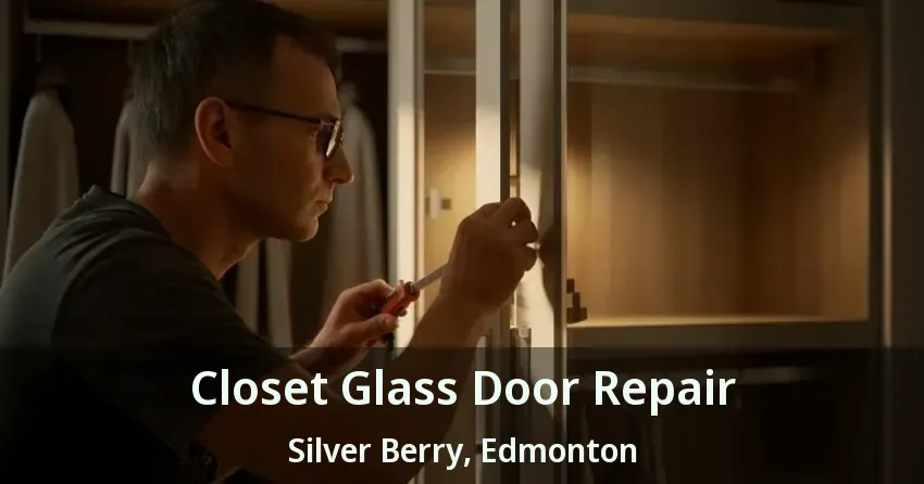 Closet Glass Door Repair Silver Berry, Edmonton - AB