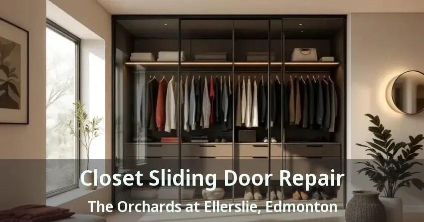 Closet Sliding Door Repair The Orchards at Ellerslie, Edmonton - AB
