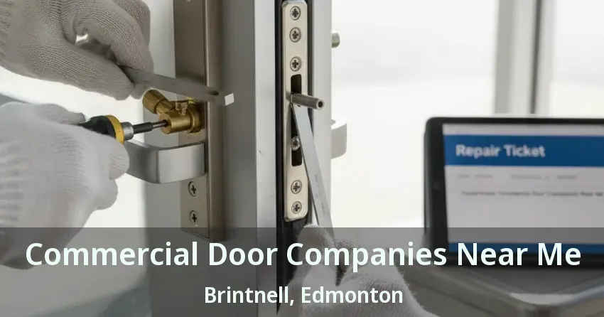 Commercial Door Companies Near Me Brintnell, Edmonton - AB