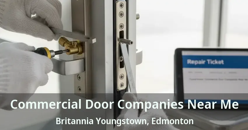 Commercial Door Companies Near Me Britannia Youngstown, Edmonton - AB