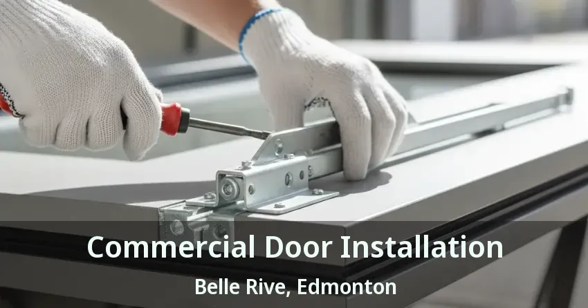 Commercial Door Installation Belle Rive, Edmonton - AB