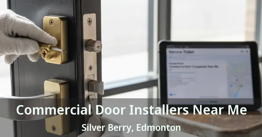 Commercial Door Installers Near Me Silver Berry, Edmonton - AB