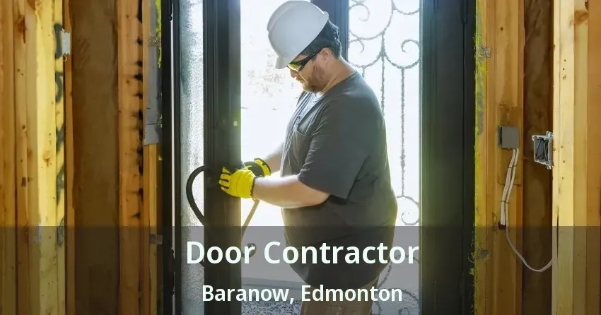Door Contractor Baranow, Edmonton - AB