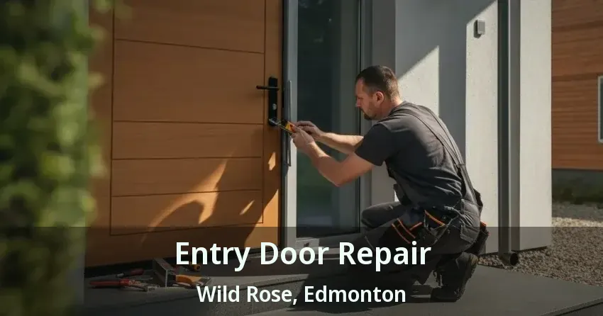 Entry Door Repair Wild Rose, Edmonton - AB