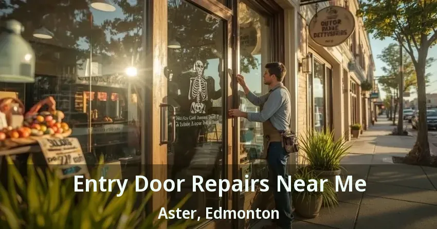 Entry Door Repairs Near Me Aster, Edmonton - AB