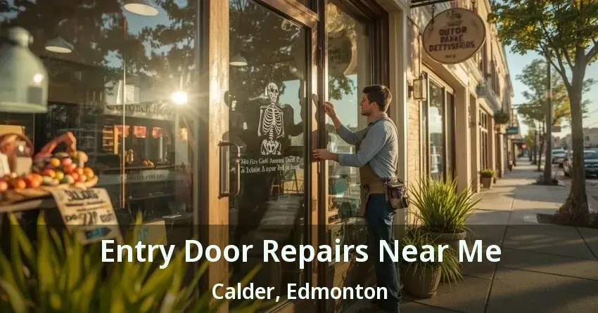 Entry Door Repairs Near Me Calder, Edmonton - AB