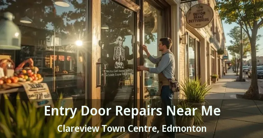 Entry Door Repairs Near Me Clareview Town Centre, Edmonton - AB