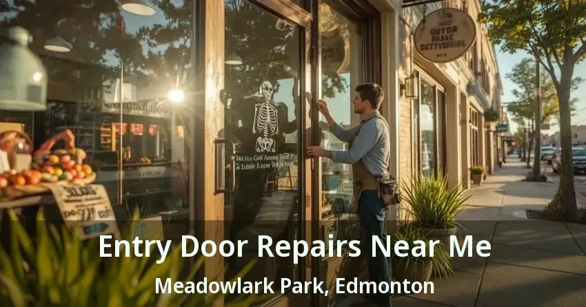 Entry Door Repairs Near Me Meadowlark Park, Edmonton - AB