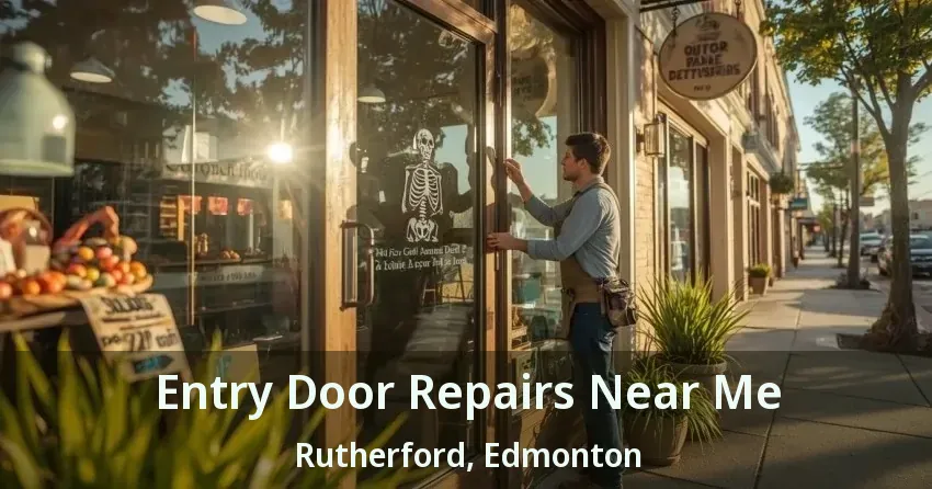 Entry Door Repairs Near Me Rutherford, Edmonton - AB