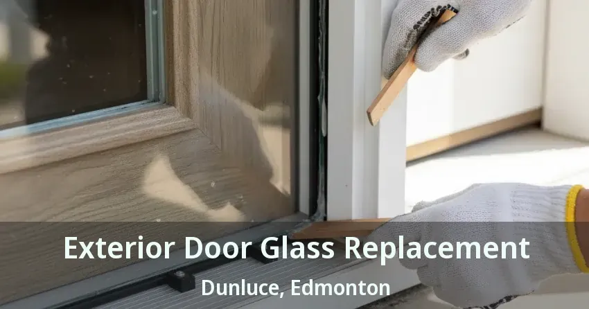 Exterior Door Glass Replacement Dunluce, Edmonton - AB