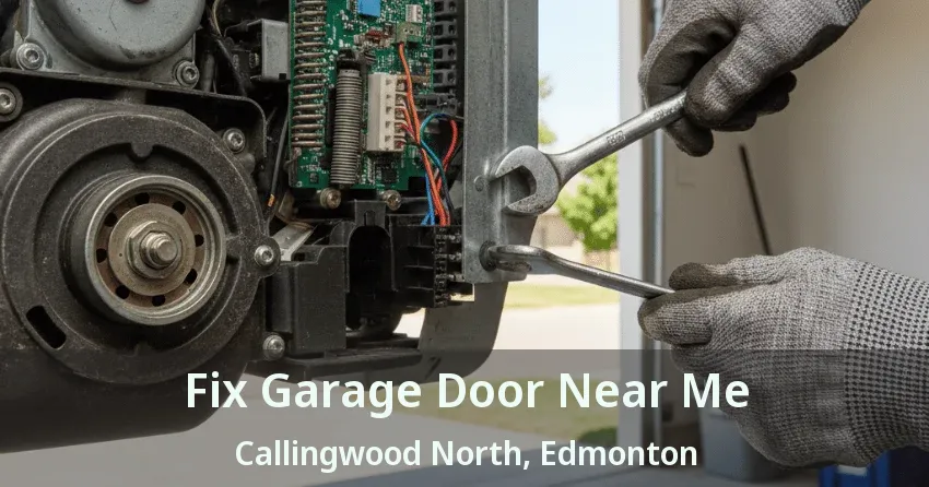 Fix Garage Door Near Me Callingwood North, Edmonton - AB