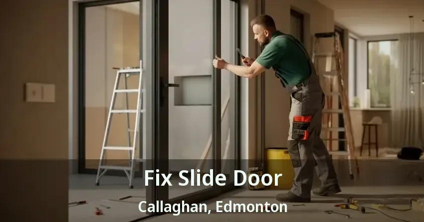 Fix Slide Door Callaghan, Edmonton - AB