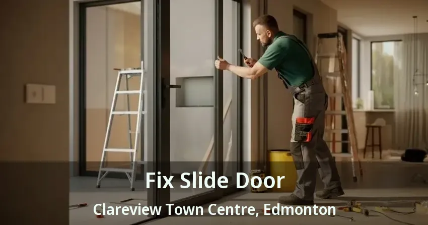 Fix Slide Door Clareview Town Centre, Edmonton - AB