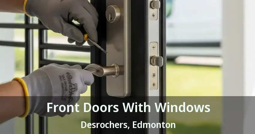Front Doors With Windows Desrochers, Edmonton - AB