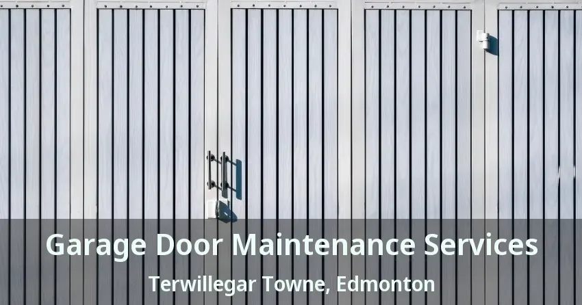 Garage Door Maintenance Services Terwillegar Towne, Edmonton - AB