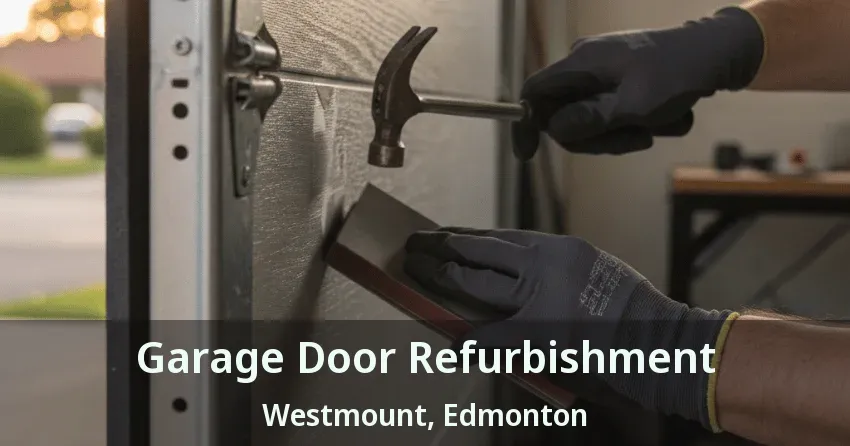Garage Door Refurbishment Westmount, Edmonton - AB