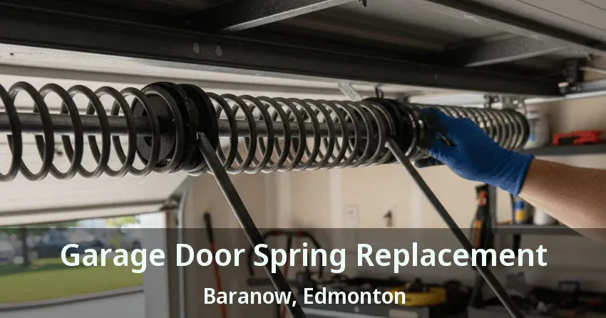 Garage Door Spring Replacement Baranow, Edmonton - AB