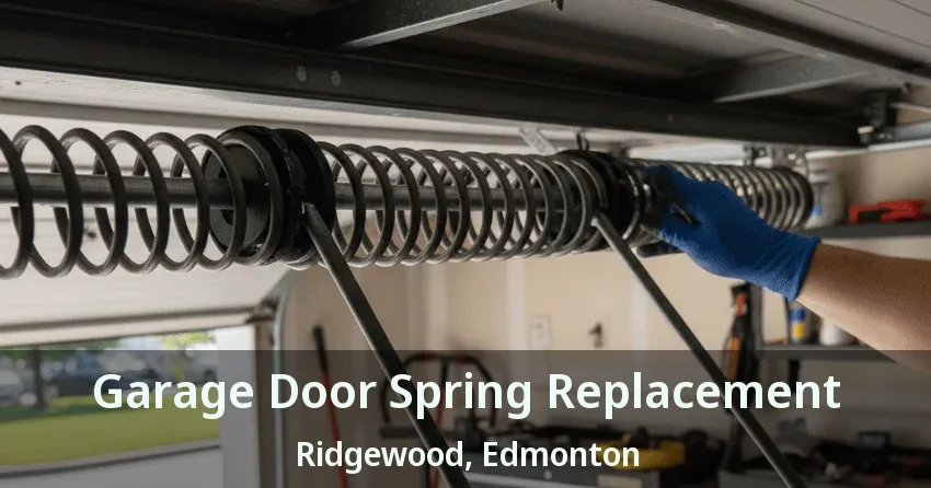 Garage Door Spring Replacement Ridgewood, Edmonton - AB