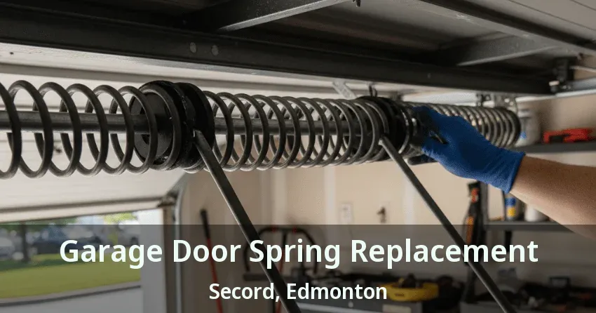 Garage Door Spring Replacement Secord, Edmonton - AB