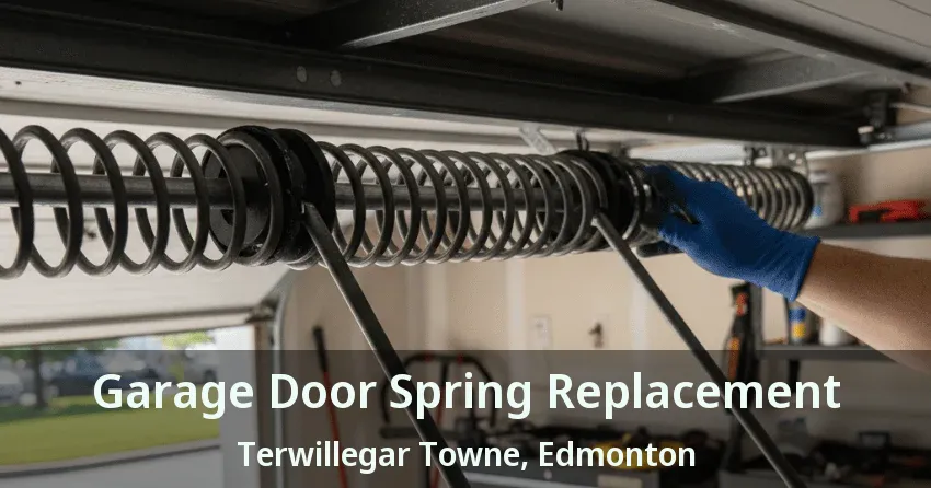 Garage Door Spring Replacement Terwillegar Towne, Edmonton - AB