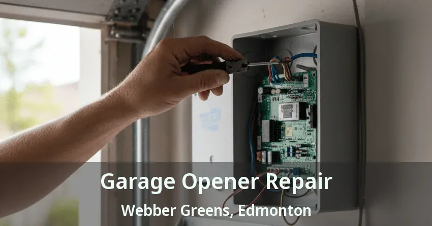 Garage Opener Repair Webber Greens, Edmonton - AB