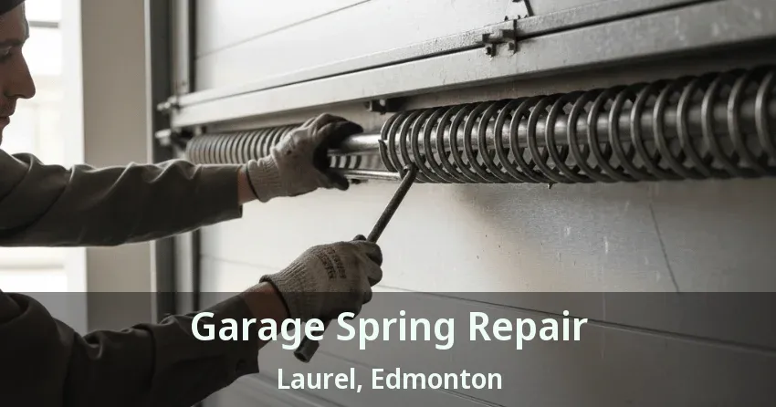 Garage Spring Repair Laurel, Edmonton - AB