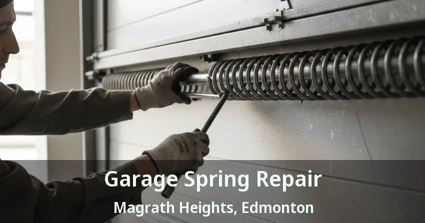Garage Spring Repair Magrath Heights, Edmonton - AB