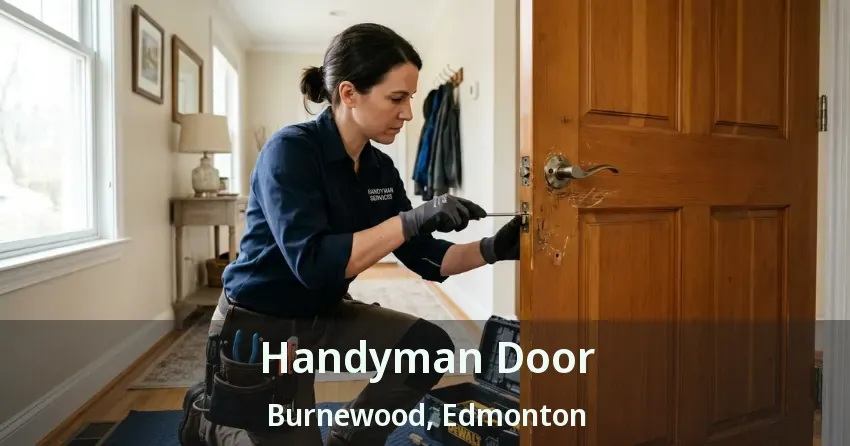 Handyman Door Burnewood, Edmonton - AB