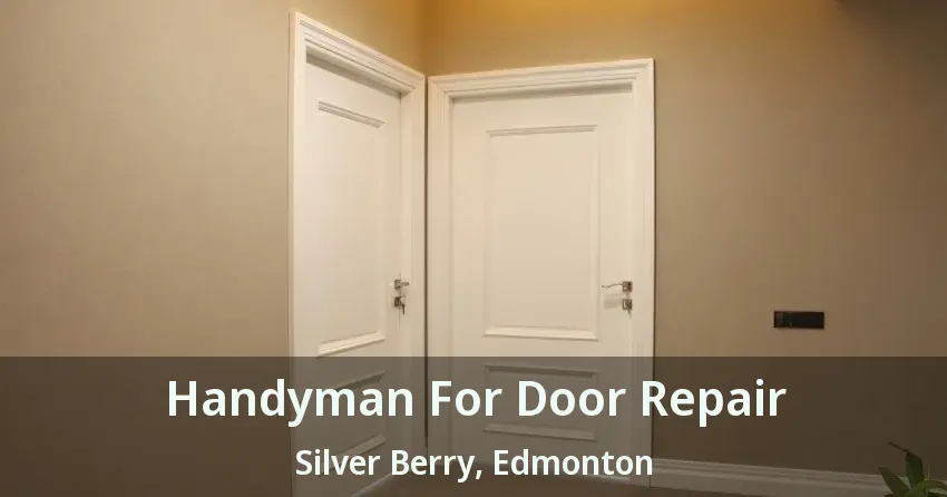 Handyman For Door Repair Silver Berry, Edmonton - AB