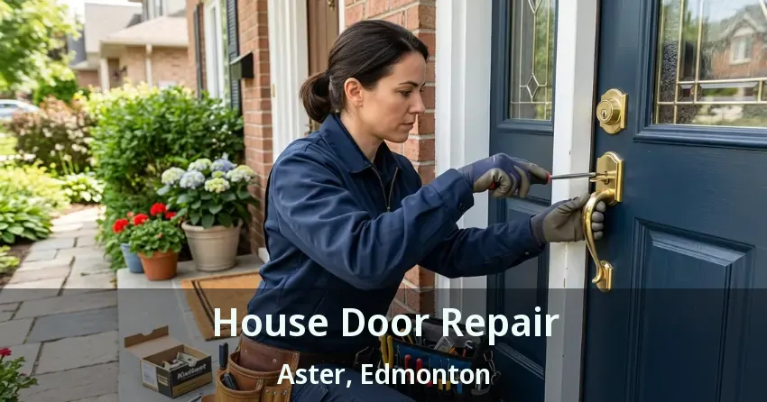 House Door Repair Aster, Edmonton - AB