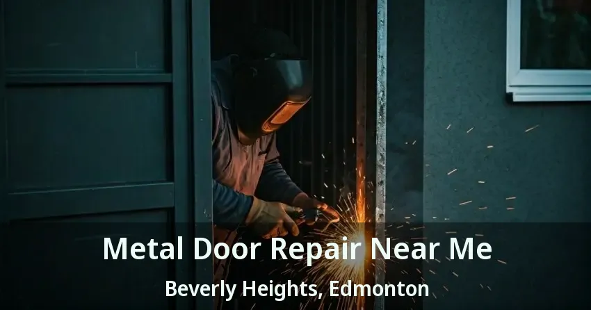 Metal Door Repair Near Me Beverly Heights, Edmonton - AB