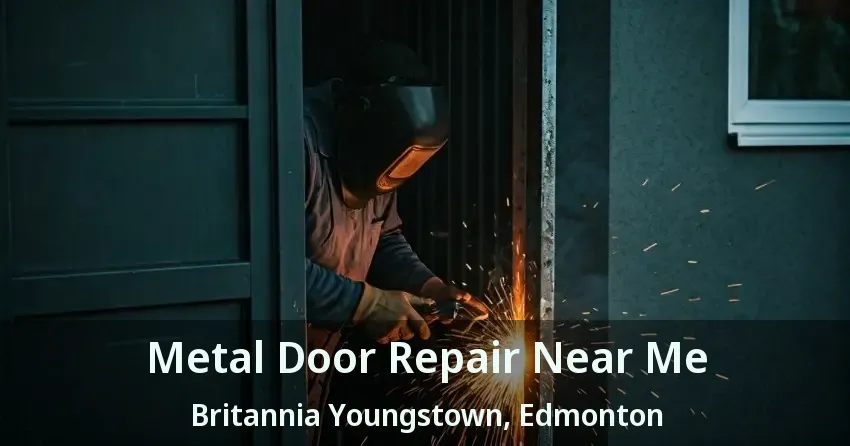 Metal Door Repair Near Me Britannia Youngstown, Edmonton - AB