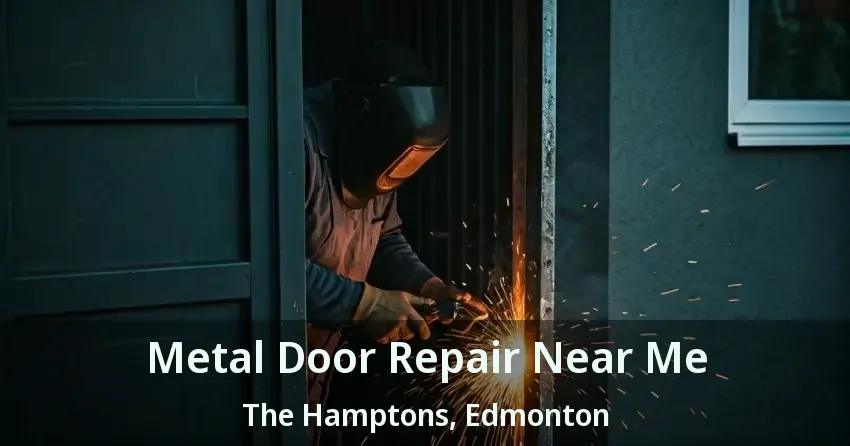 Metal Door Repair Near Me The Hamptons, Edmonton - AB