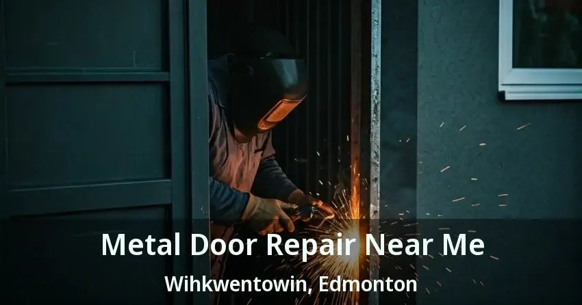 Metal Door Repair Near Me Wihkwentowin, Edmonton - AB