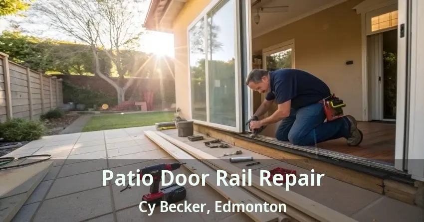Patio Door Rail Repair Cy Becker, Edmonton - AB