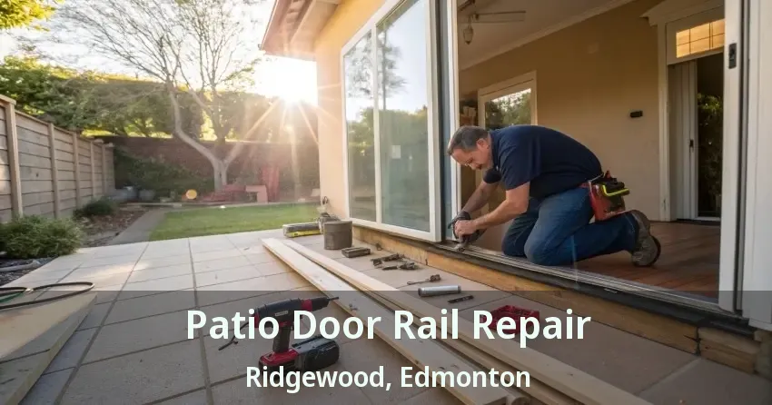 Patio Door Rail Repair Ridgewood, Edmonton - AB