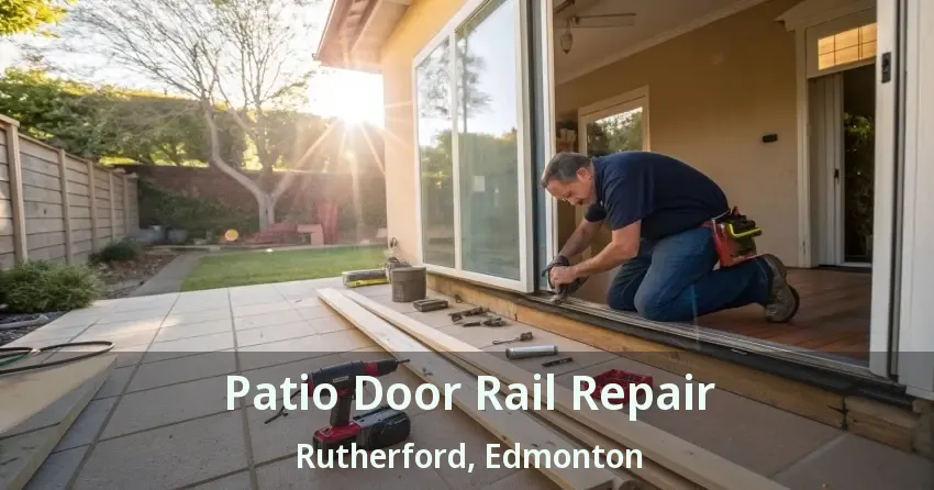 Patio Door Rail Repair Rutherford, Edmonton - AB