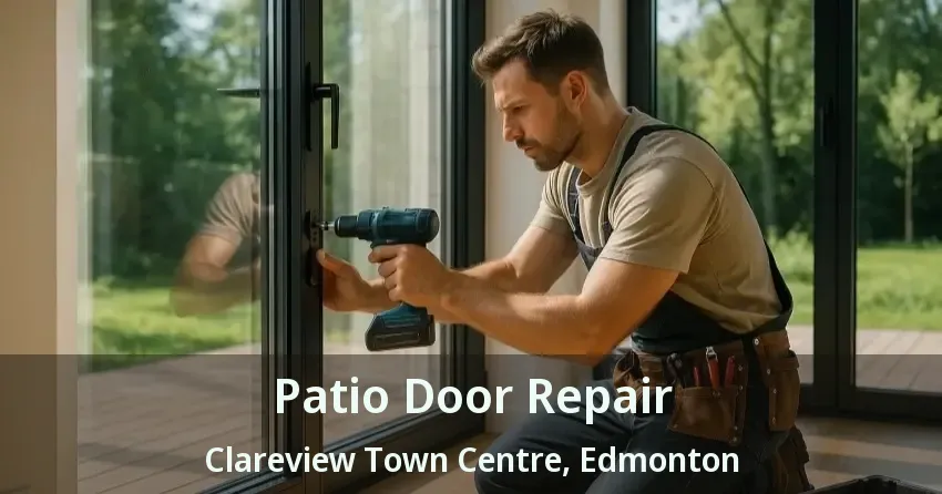 Patio Door Repair Clareview Town Centre, Edmonton - AB