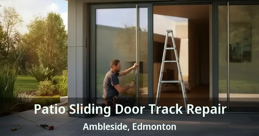 Patio Sliding Door Track Repair Ambleside, Edmonton - AB