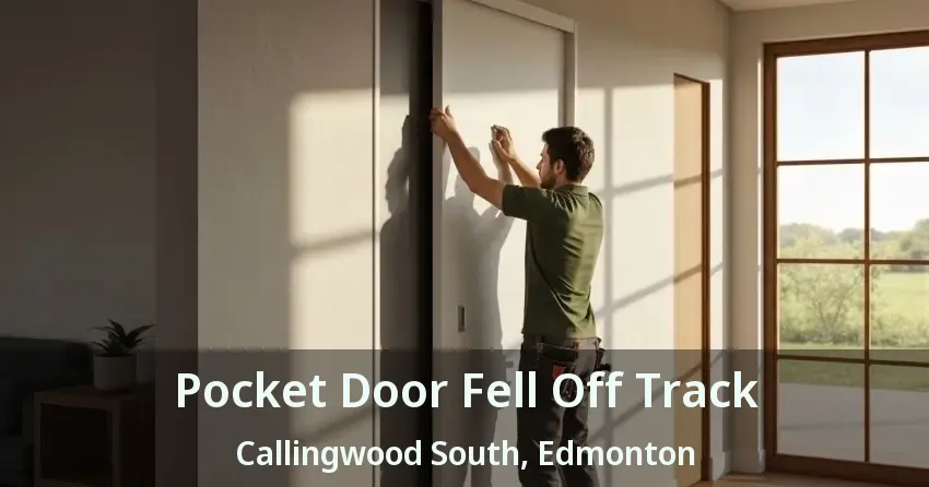 Pocket Door Fell Off Track Callingwood South, Edmonton - AB
