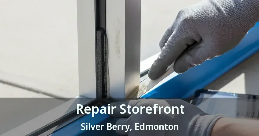 Repair Storefront Silver Berry, Edmonton - AB