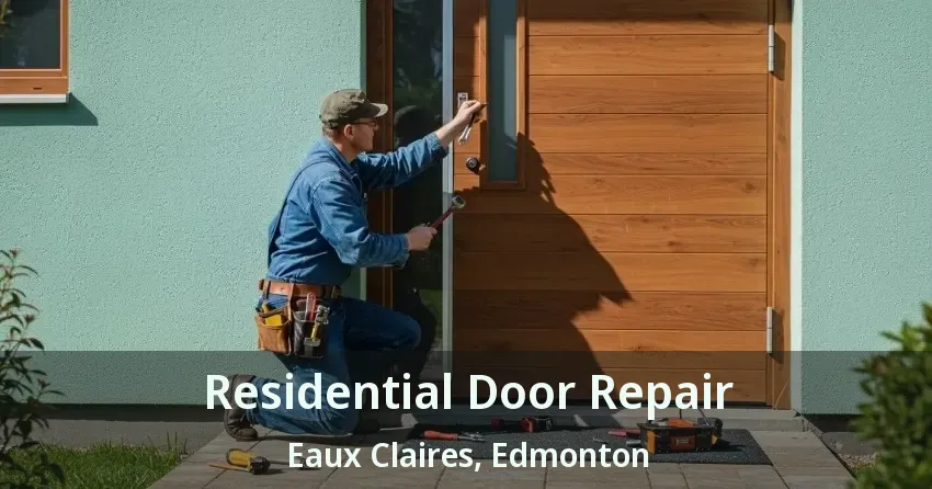 Residential Door Repair Eaux Claires, Edmonton - AB