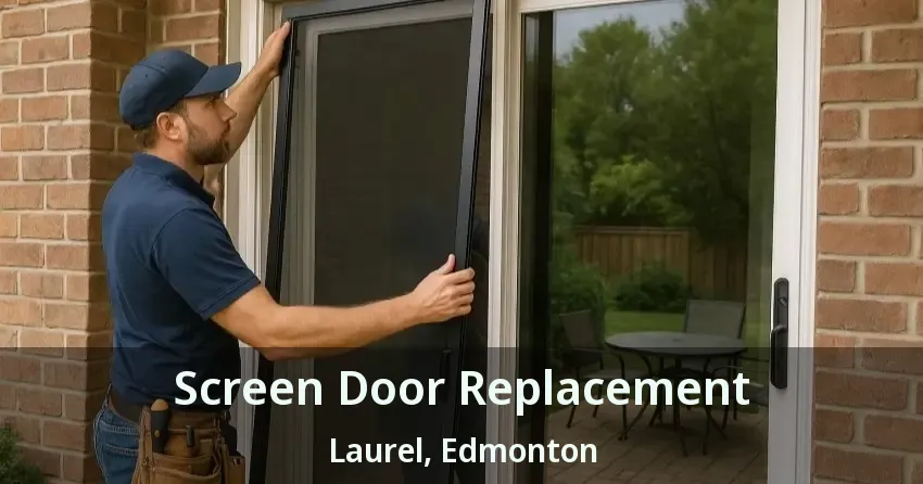 Screen Door Replacement Laurel, Edmonton - AB