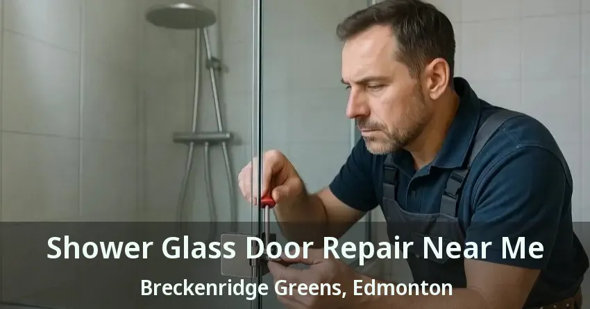 Shower Glass Door Repair Near Me Breckenridge Greens, Edmonton - AB